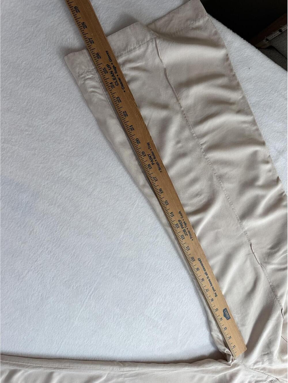 Princess Polly Beige High-Rise Wide Leg Trousers Women's US 6 - Picture 4 of 4